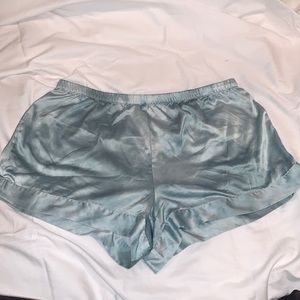 Silk Pajama Shorts